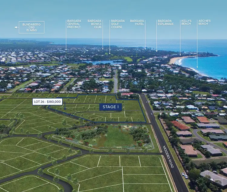 Main view of Homely land listing, L26 Sandy Street, Bargara QLD 4670