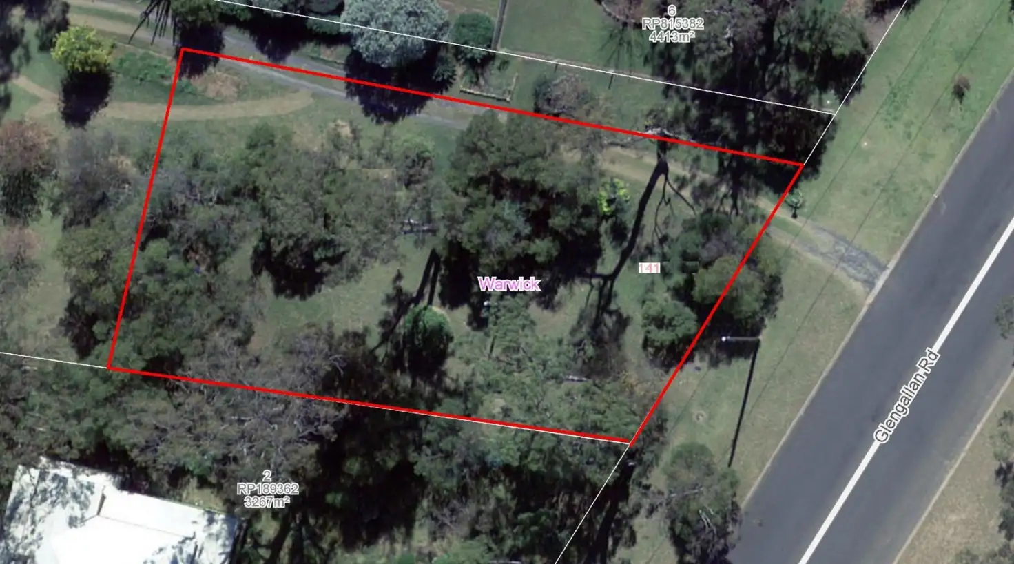 Main view of Homely land listing, 141a Glengallan Road, Warwick QLD 4370