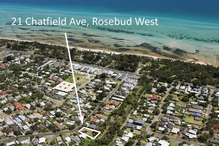 Main view of Homely land listing, 21 Chatfield Avenue, Rosebud West VIC 3940
