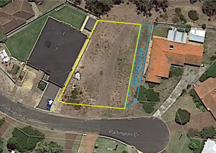 Second view of Homely land listing, 5 Partington Crescent, Binningup WA 6233