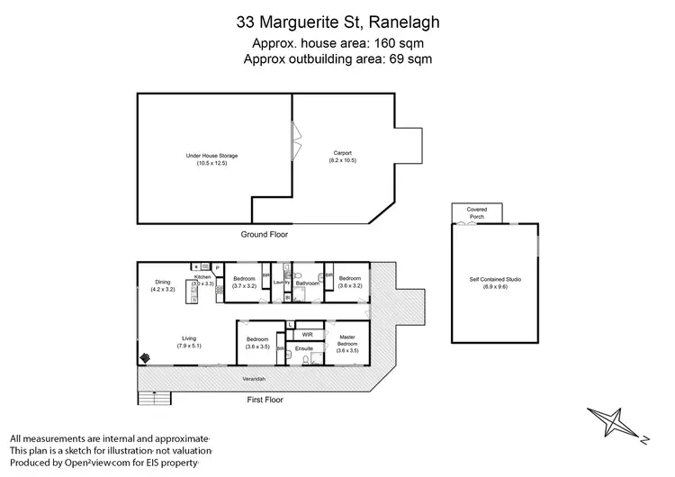 Second view of Homely house listing, 31-33 Marguerite St, Ranelagh TAS 7109