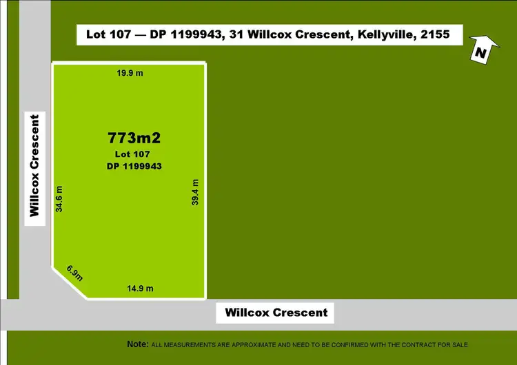 Second view of Homely land listing, 31 Willcox Crescent, Kellyville NSW 2155