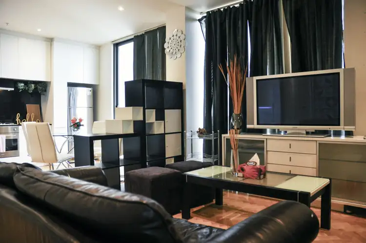 Second view of Homely unit listing, 1701/25 Wills Street, Melbourne VIC 3000