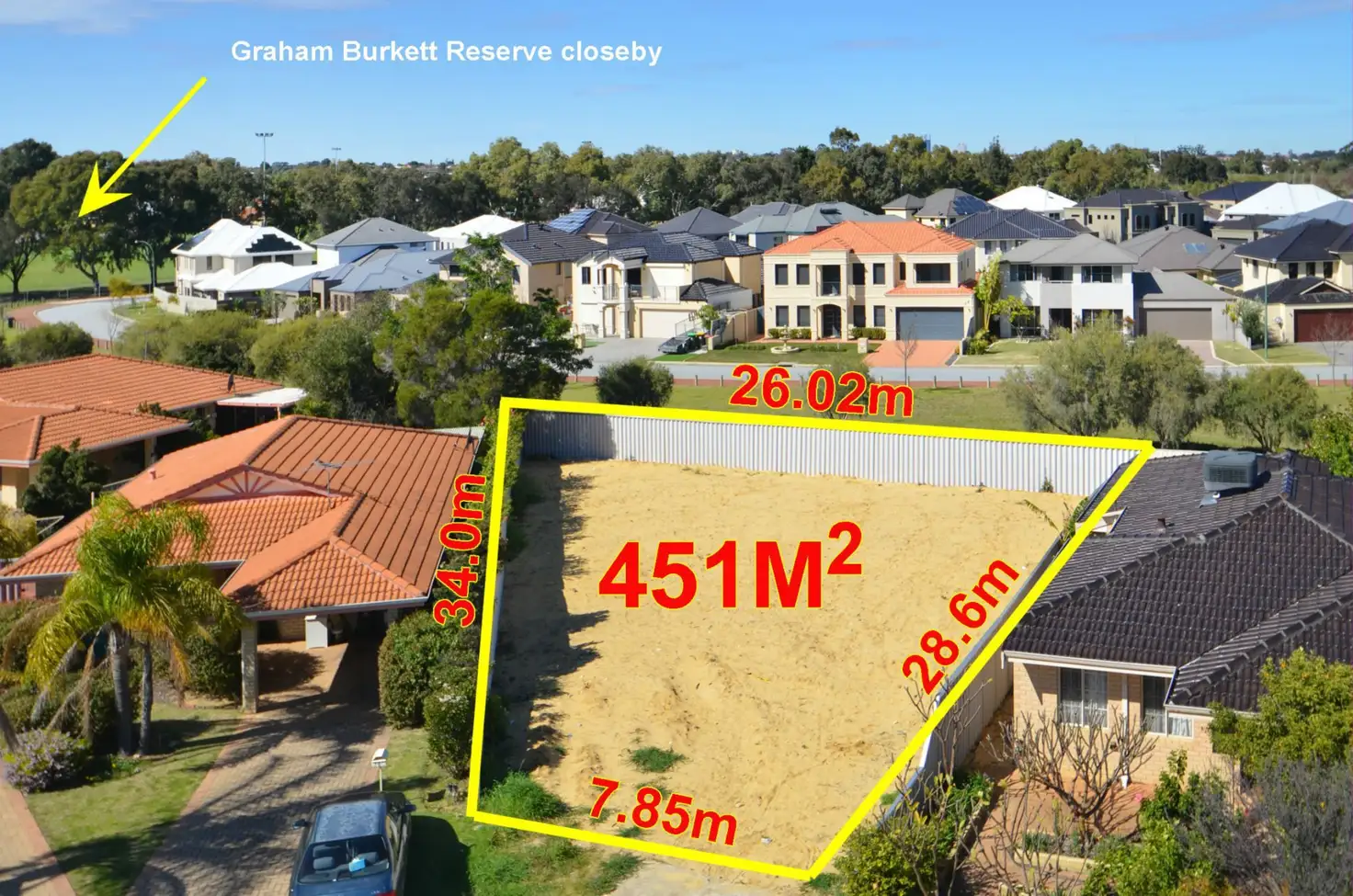 Main view of Homely land listing, 34 Challenge Place, Balcatta WA 6021
