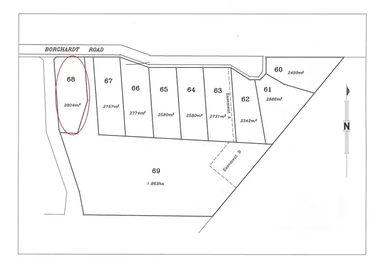 Third view of Homely land listing, L68 Borghardt Road, Highfields QLD 4352