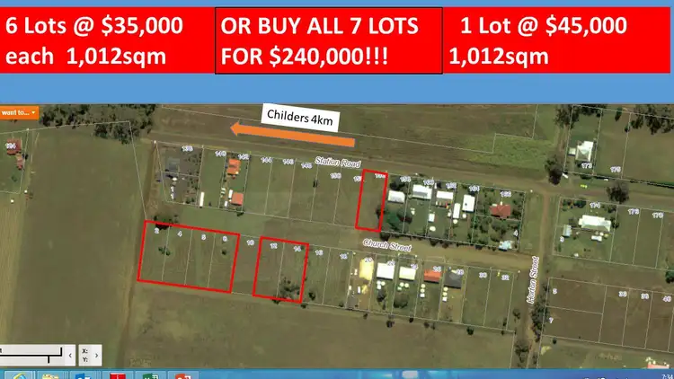Main view of Homely land listing, 2 Church Street, Horton QLD 4660