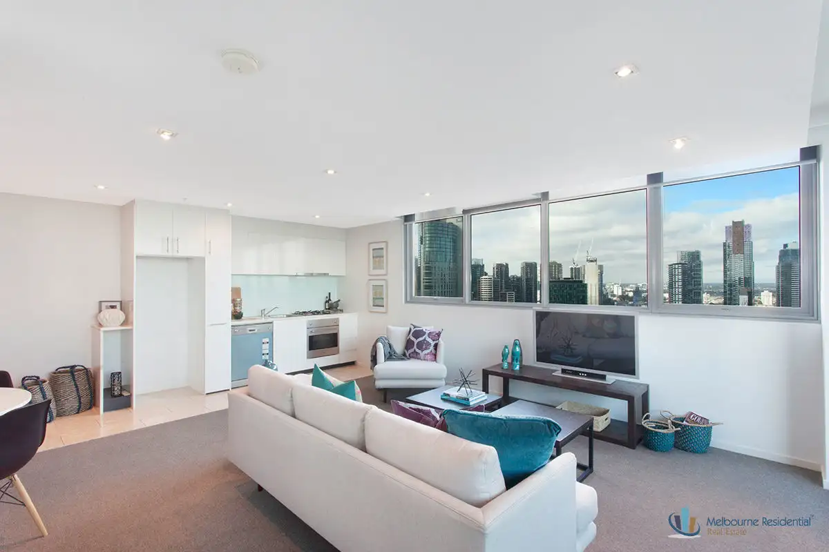 Main view of Homely apartment listing, 2607/8 Downie Street, Melbourne VIC 3000