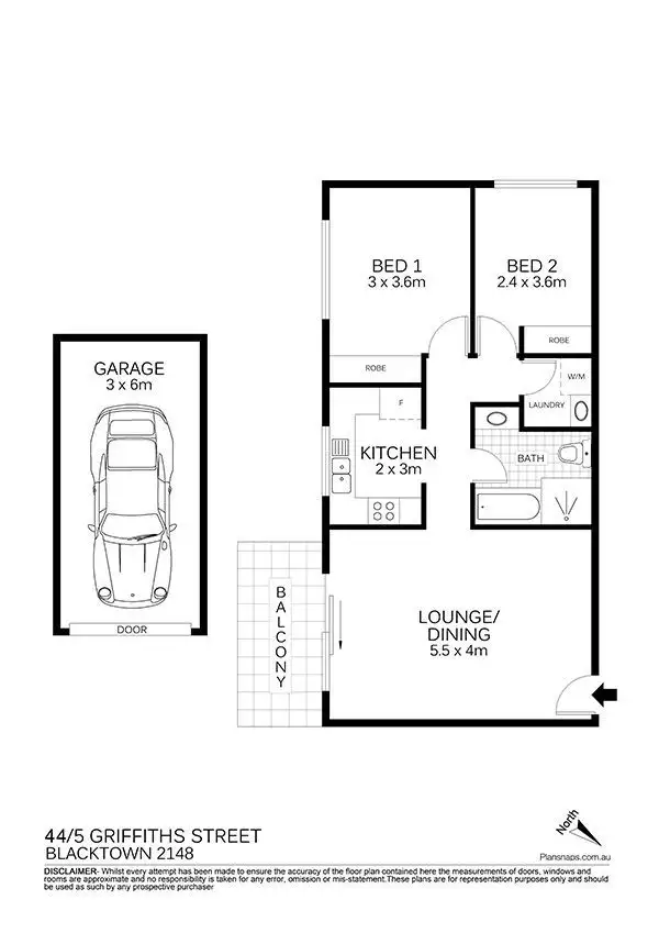 Sixth view of Homely unit listing, 44/5 Griffith Street, Blacktown NSW 2148