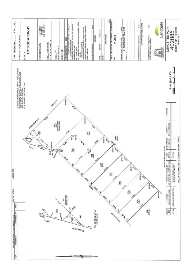 Main view of Homely land listing, Lot 341 Elkington Pass, Huntingdale WA 6110