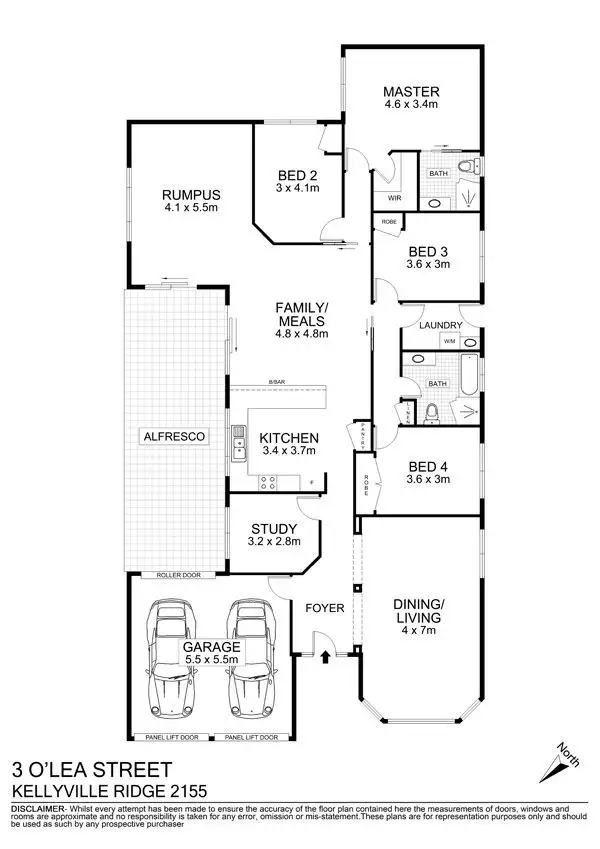 Fourth view of Homely house listing, 3 O'lea Street, Kellyville Ridge NSW 2155
