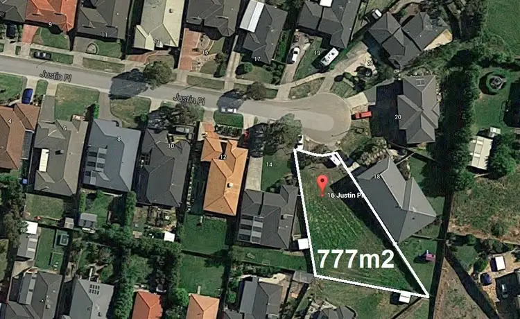 Second view of Homely land listing, 16 Justin Place, Pakenham VIC 3810