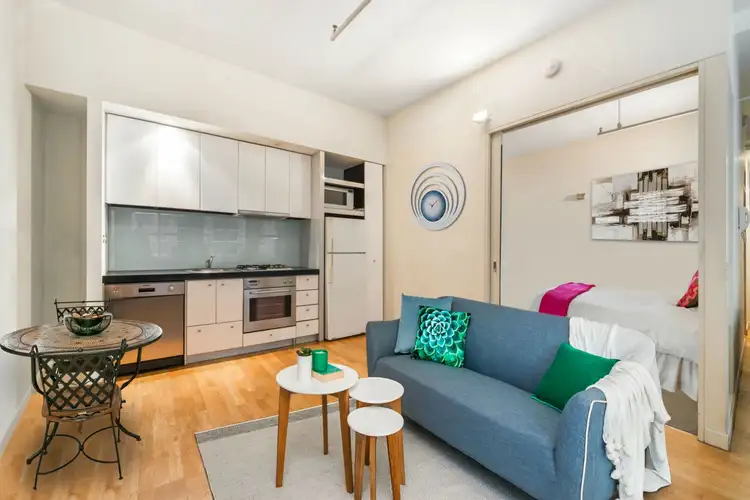 Second view of Homely apartment listing, 206/447 Little Collins Street, Melbourne VIC 3000