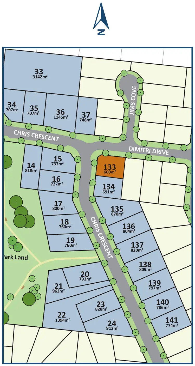 Main view of Homely land listing, Lot 133 Astoria Park, Traralgon VIC 3844
