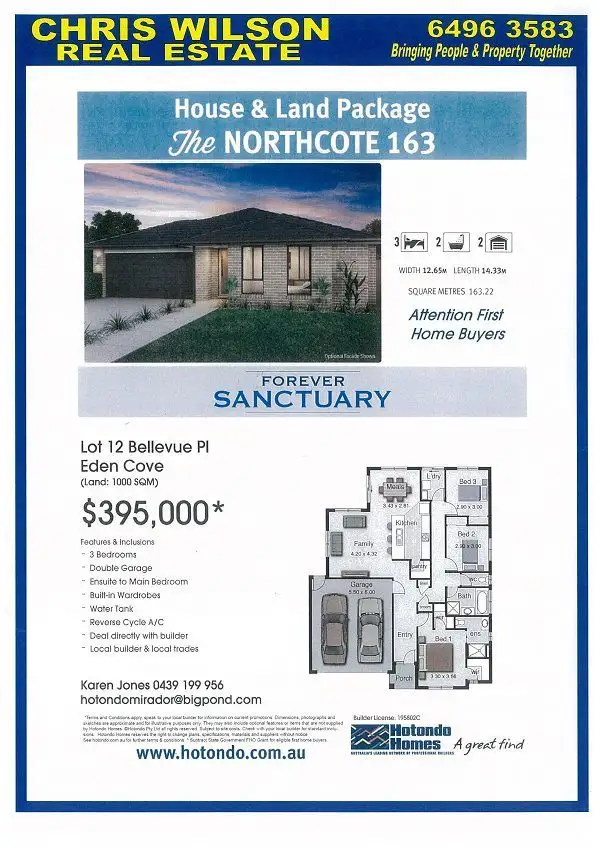 Fifth view of Homely land listing, L12 Bellevue Place, Eden NSW 2551
