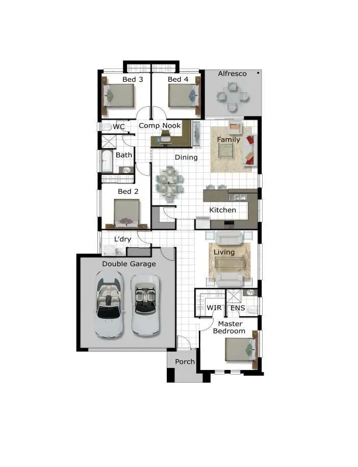Second view of Homely house listing, Lot 5467 Angelica Drive, Springfield Lakes QLD 4300