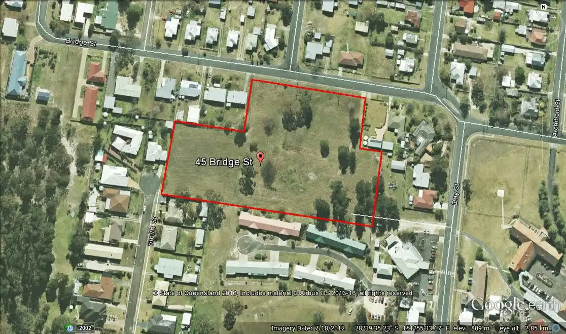 Main view of Homely land listing, 45 Bridge Street, Stanthorpe QLD 4380