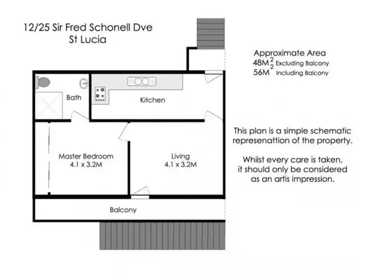 Seventh view of Homely unit listing, 12/25 Sir Fred Schonell Drive, St Lucia QLD 4067