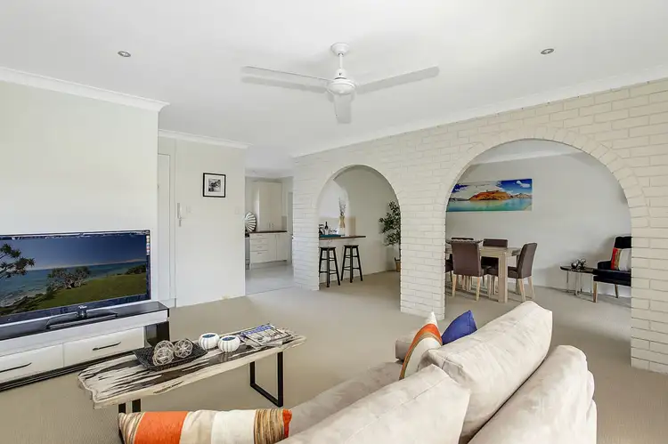 Main view of Homely semi-detached listing, 1/24 Adams Avenue, Miami QLD 4220
