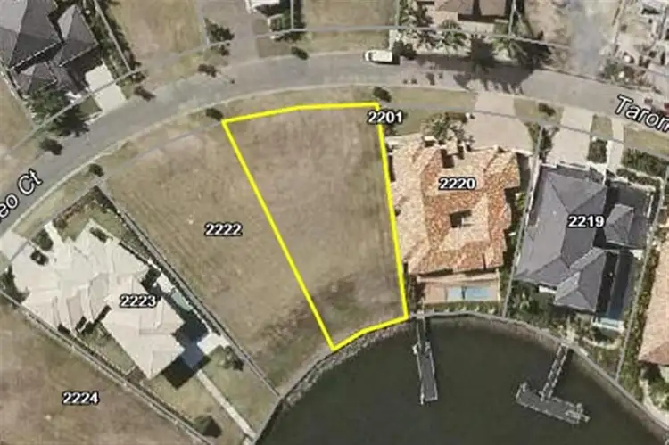 Main view of Homely land listing, 2221 Taromeo Court, Hope Island QLD 4212