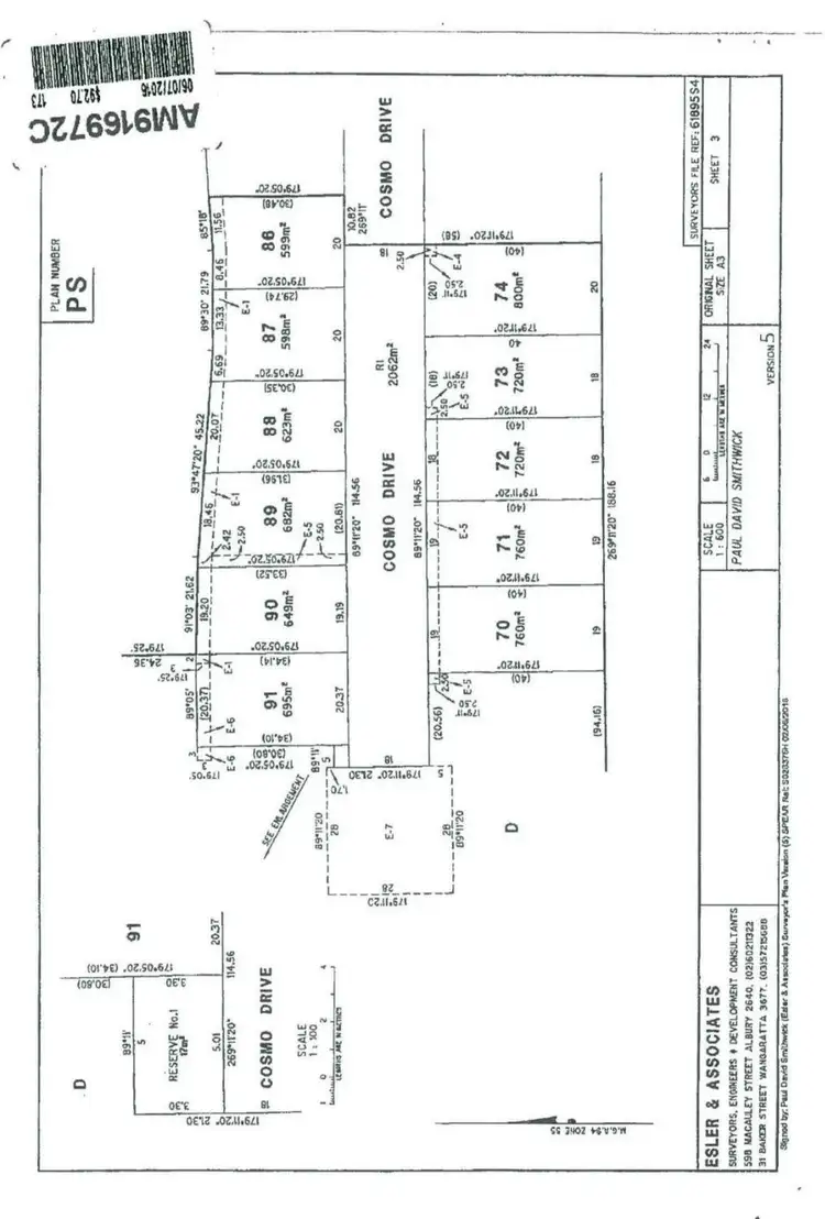 Third view of Homely land listing, 25 Cosmo Drive, Cobram VIC 3644