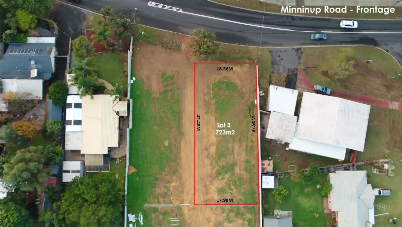 Main view of Homely land listing, 3/Proposed Lot 3/106 Minninup Road, South Bunbury WA 6230