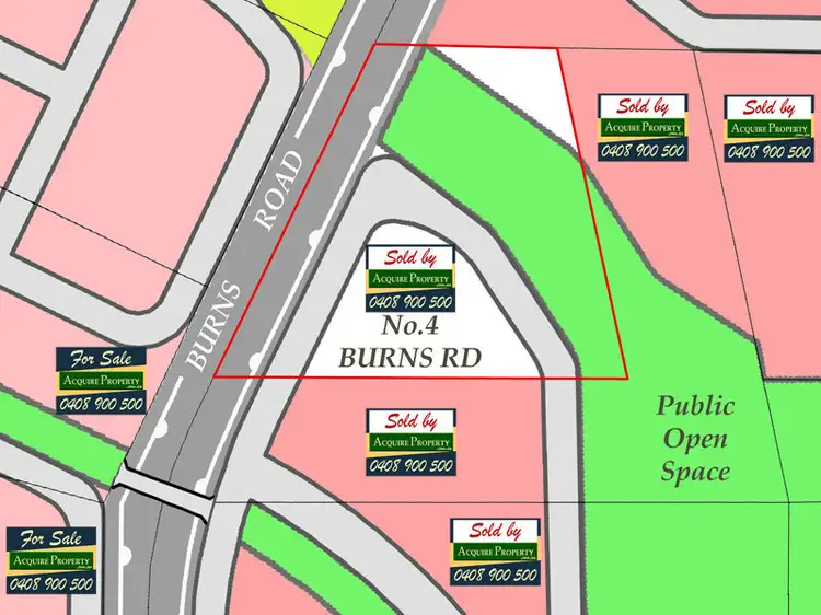 Main view of Homely land listing, 4 Burns Road, Kellyville NSW 2155