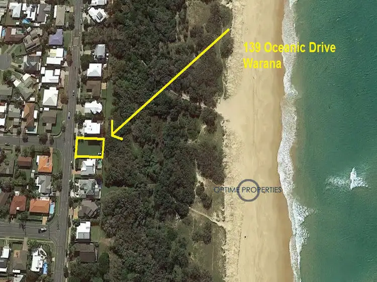Main view of Homely land listing, 139 Oceanic Drive, Warana QLD 4575