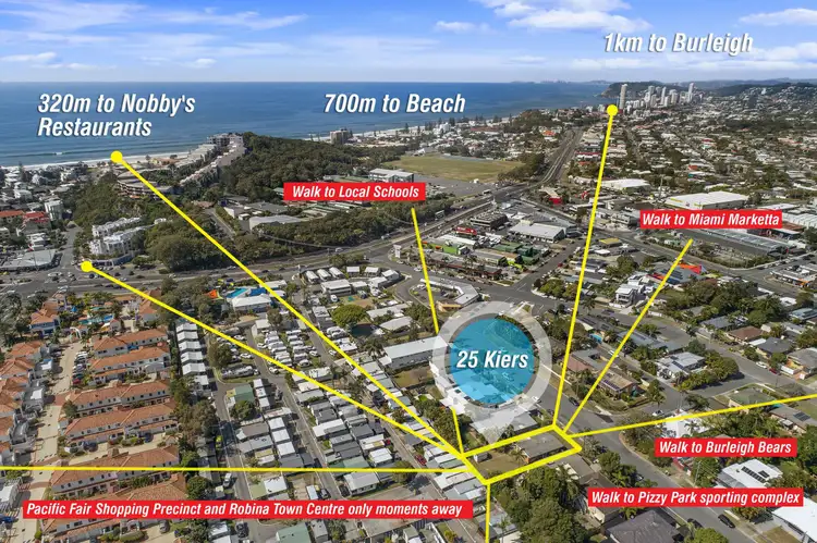 Main view of Homely house listing, 25 Kiers Road, Miami QLD 4220