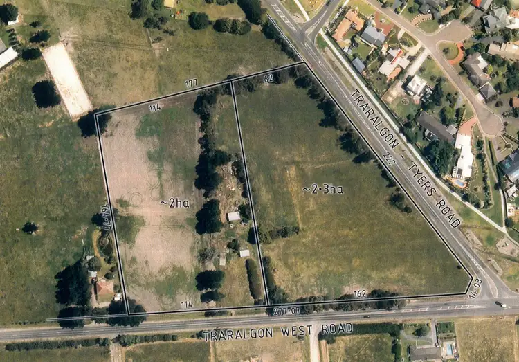 Main view of Homely land listing, Cnr Tyers Road & Grey Street, Traralgon VIC 3844