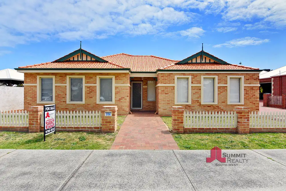 Main view of Homely unit listing, 20A Hayes Street, Bunbury WA 6230