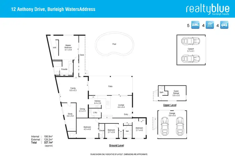 Third view of Homely house listing, 12 Anthony Drive, Burleigh Waters QLD 4220