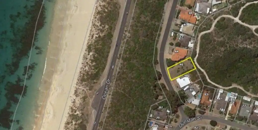 Main view of Homely land listing, 46 Ramillies Street, South Bunbury WA 6230