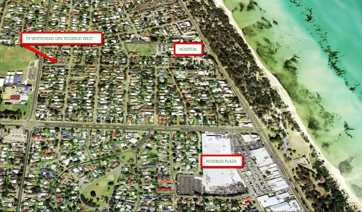 Main view of Homely land listing, 70 Whitehead Grove, Rosebud West VIC 3940