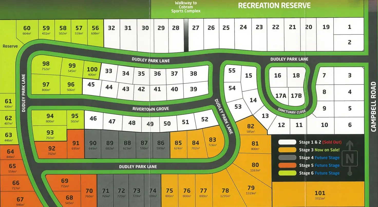 Main view of Homely land listing, L86 Cosmo Drive, Cobram VIC 3644