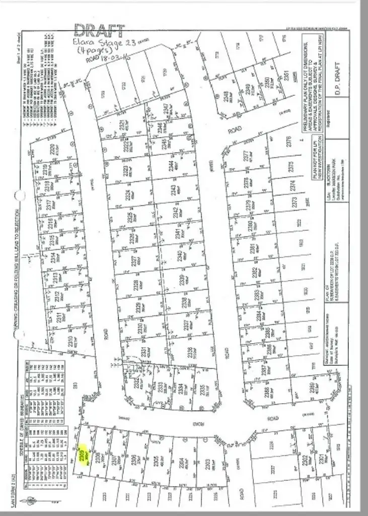 Second view of Homely land listing, L2309 Floribunda Parade, Marsden Park NSW 2765
