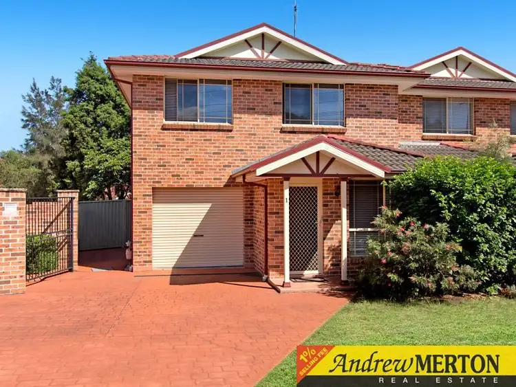 Main view of Homely townhouse listing, 1/9 Stanbury Place, Quakers Hill NSW 2763