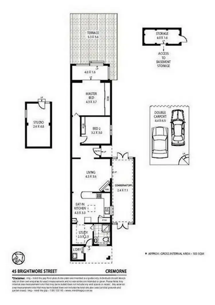 Seventh view of Homely house listing, 45 Brightmore Street, Cremorne NSW 2090