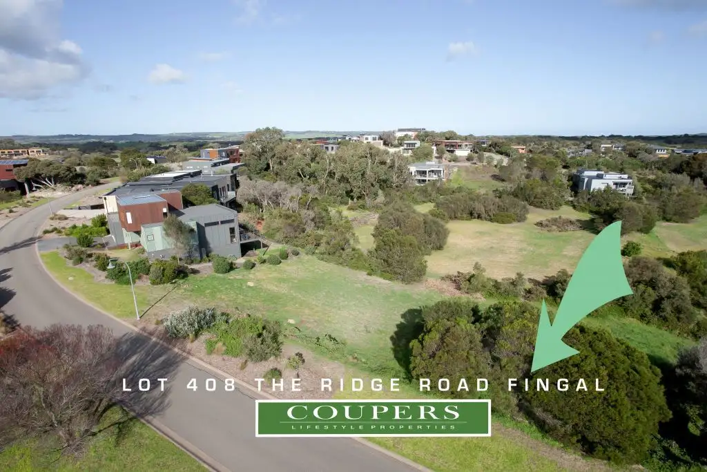 Main view of Homely land listing, Lot 408 The Ridge Road, Fingal VIC 3939