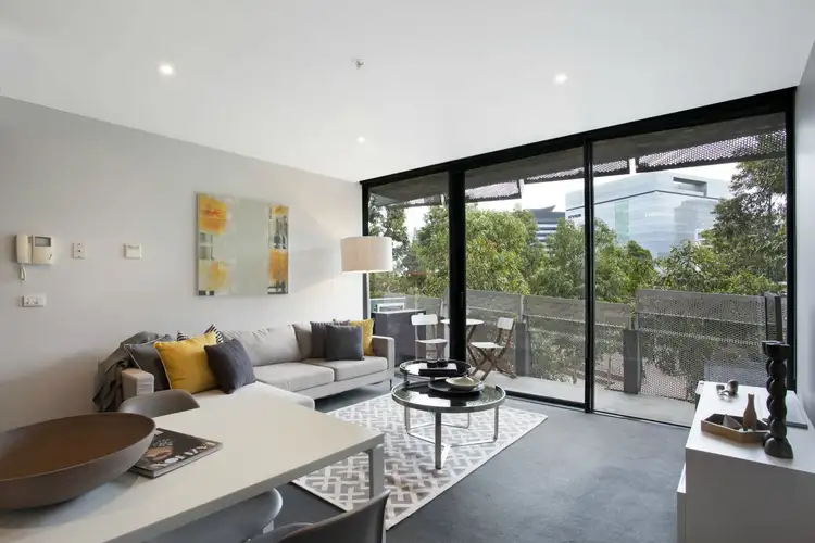 Second view of Homely apartment listing, 204/12 Waterview Walk, Docklands VIC 3008