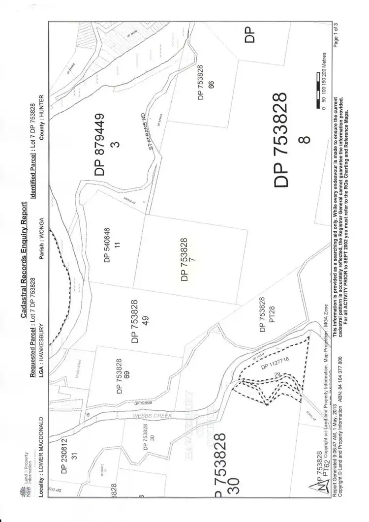 Third view of Homely land listing, 365 St Albans Road, Lower Macdonald NSW 2775