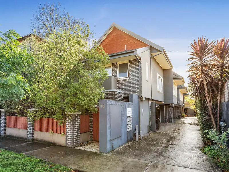 Main view of Homely townhouse listing, 6/15 Albion Street, St Kilda East VIC 3183