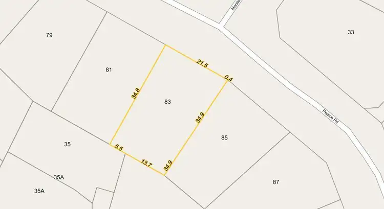 Second view of Homely land listing, 83 Pearce Road, Australind WA 6233