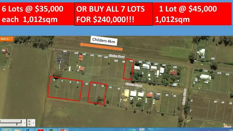 Second view of Homely land listing, L6 Church Street, Horton QLD 4660