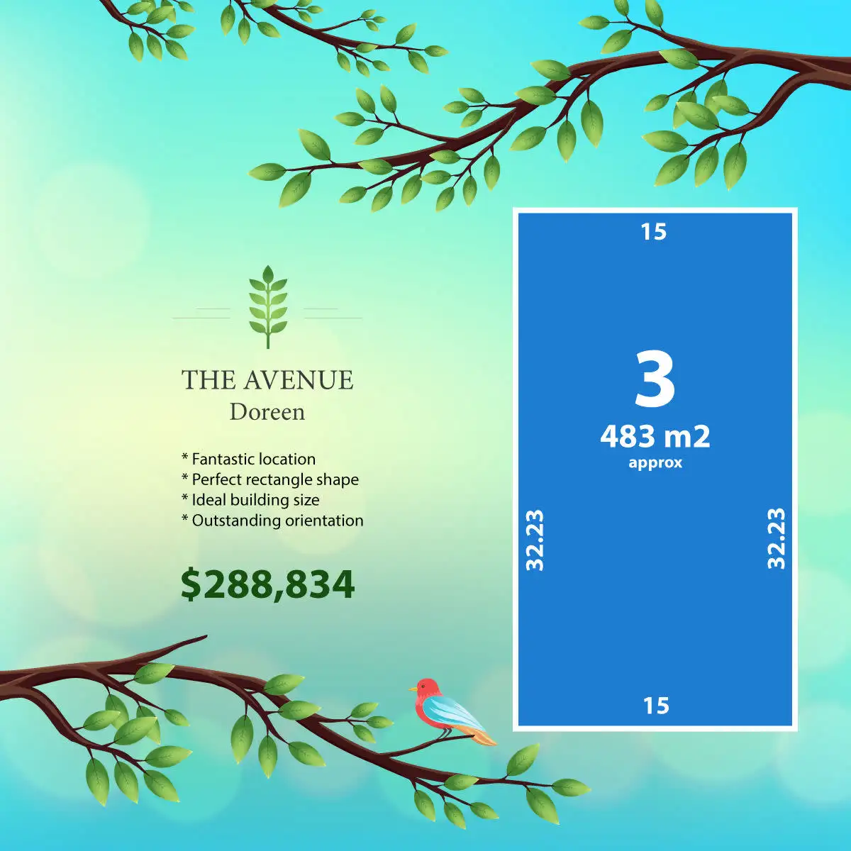 Main view of Homely land listing, Lot 3 Clark Avenue, Doreen VIC 3754