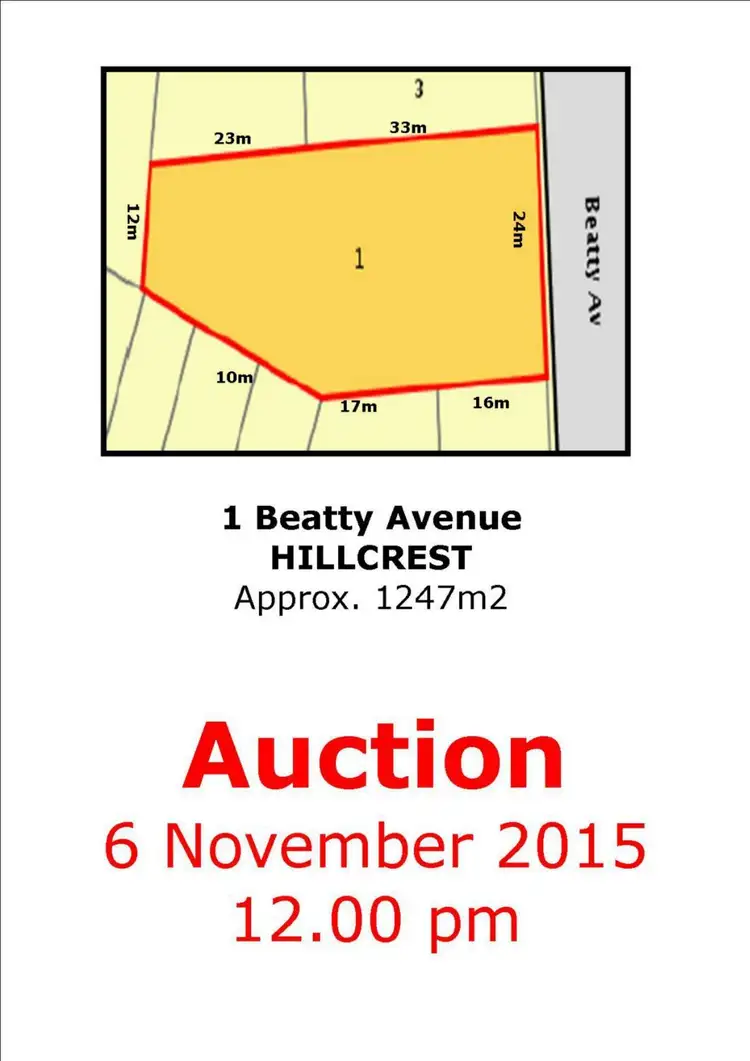 1 Beatty Avenue, Hillcrest SA 5086