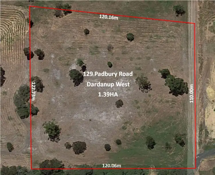 Main view of Homely land listing, 129 Padbury Road, Dardanup West WA 6236