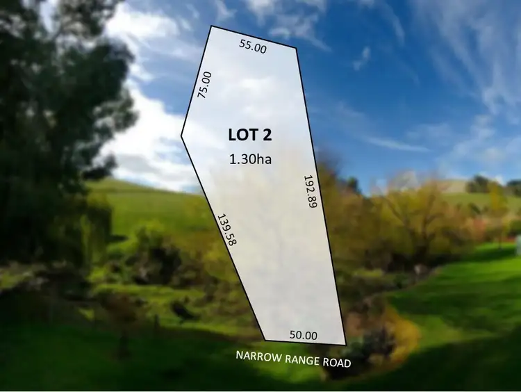 Main view of Homely land listing, Lot 2 Narrow Range Rd St, Cherryville SA 5134