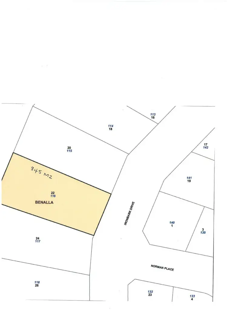 Second view of Homely land listing, 22 Ironbark Drive, Benalla VIC 3672