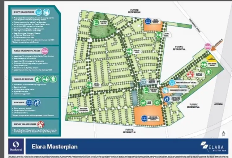 Second view of Homely land listing, L822 Elara Esplanade, Marsden Park NSW 2765