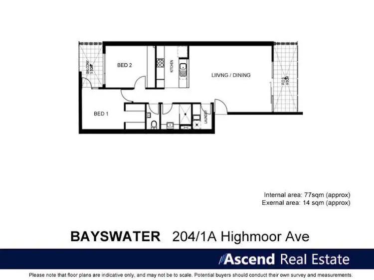 Second view of Homely apartment listing, 204/1A Highmoor Avenue, Bayswater VIC 3153